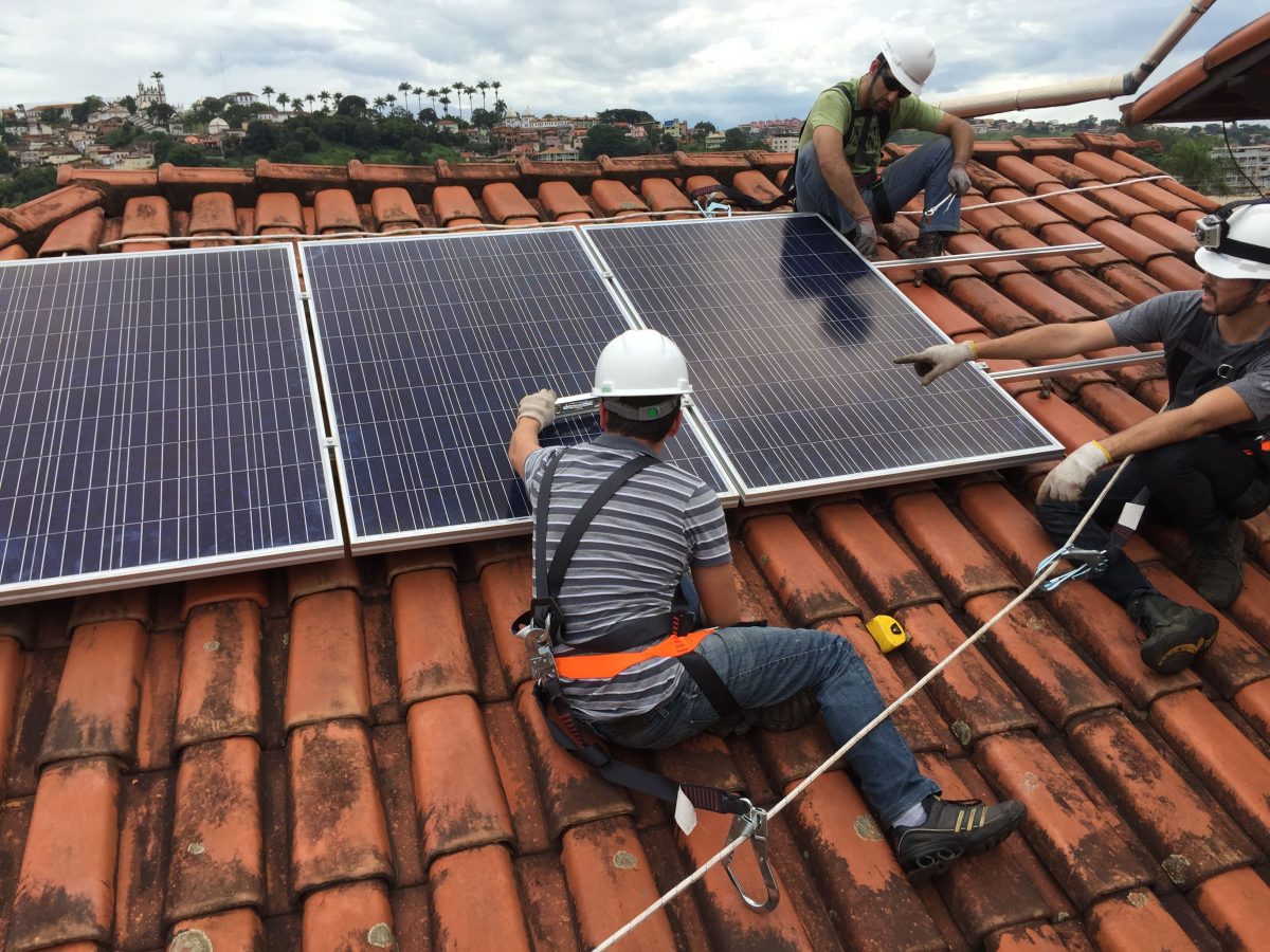 Sistema solar fotovoltaico Congonhas